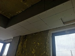 江湾国际现代风格施工现场实拍