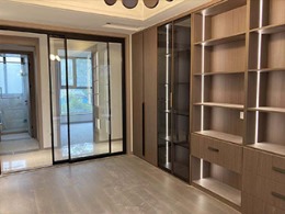 江景国际现代风格施工现场实拍